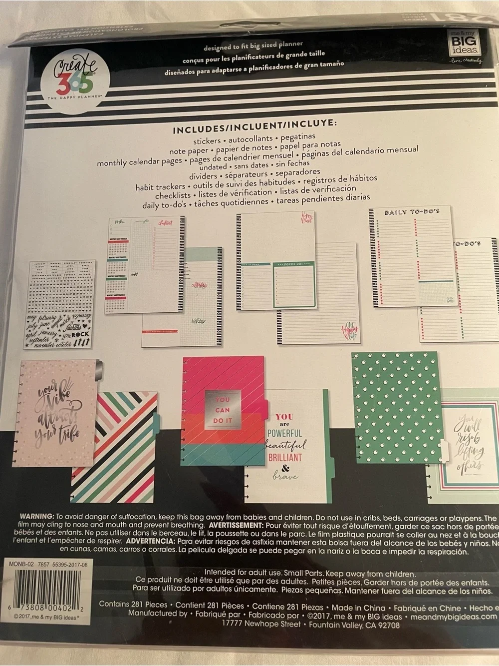 2 New The Create 365 Happy Planner Bundle -